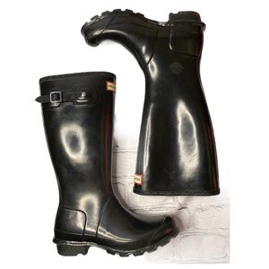 Hunter Original Unisex  Big Kids Gloss Rain Boots